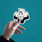 Muscular Anya Sticker waterproof vinyl decal for laptop, bike, car & bottle