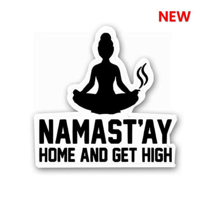 NamaSTAY Sticker waterproof vinyl decal for laptop, bike, car & bottle