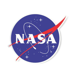 Nasa Logo Sticker waterproof vinyl decal for laptop, bike, car & bottle
