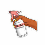 Nazar Repellent Sticker waterproof vinyl decal for laptop, bike, car & bottle
