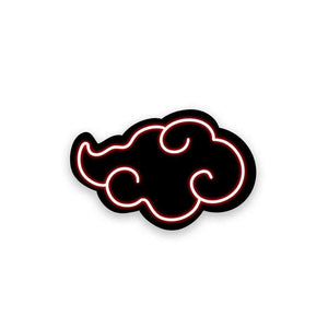 Neon Akatsuki Sticker waterproof vinyl decal for laptop, bike, car & bottle
