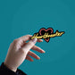 Neon Heartbreaker Sticker waterproof vinyl decal for laptop, bike, car & bottle