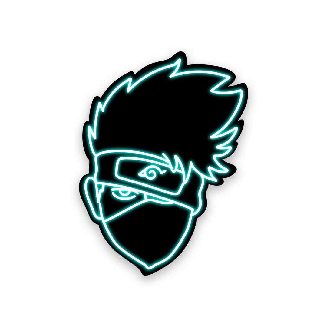 Neon Kakashi Sticker - STICK IT UP