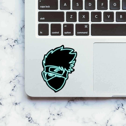 Neon Kakashi Sticker - STICK IT UP
