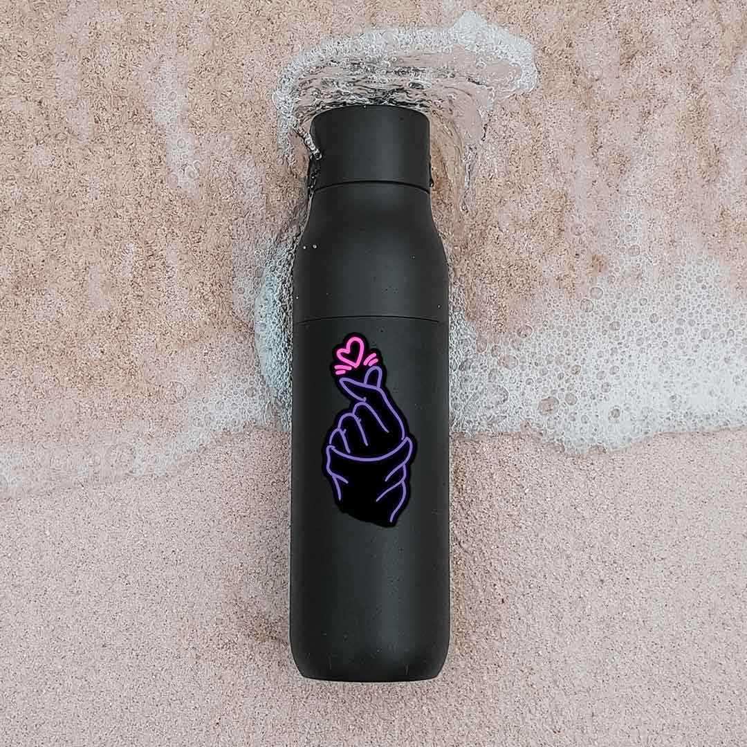 Neon Oppa Saranghae Sticker - STICK IT UP