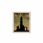 New Delhi - Qutub Minar Sticker waterproof vinyl decal for laptop, bike, car & bottle