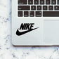 Swoosh Sticker waterproof vinyl decal for laptop, bike, car & bottle