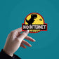 No Internet Sticker waterproof vinyl decal for laptop, bike, car & bottle