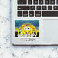 Nobody Cares sticker waterproof vinyl decal for laptop, bike, car & bottle