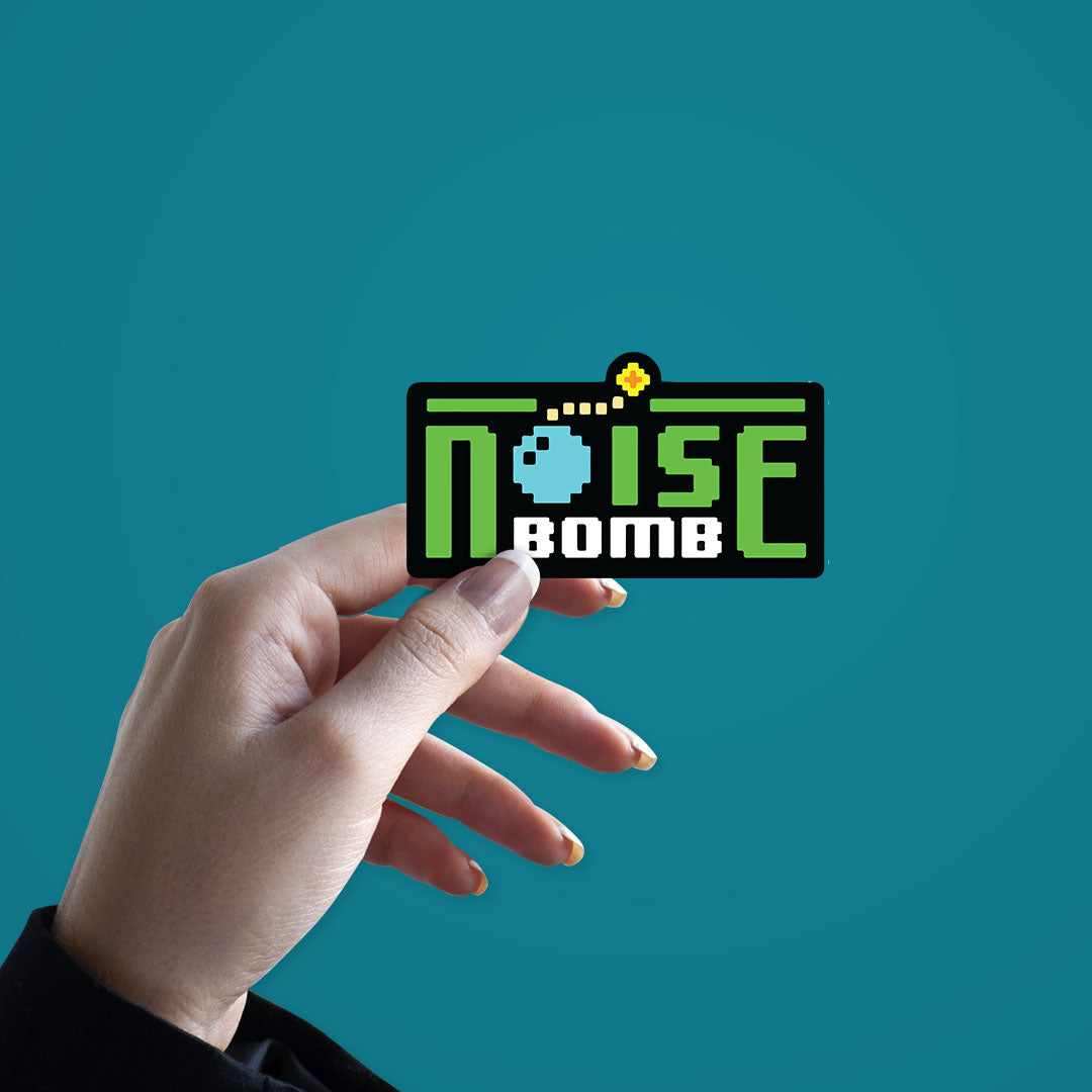 Audio Sticker Bomb Buy Noise Bomb Sticker Online | Premium Waterproof Vinyl | STICK IT UP
