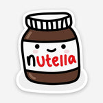 nutella sticker waterproof vinyl decal for laptop, bike, car & bottle