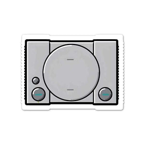 OLD SCHOOL PS Sticker waterproof vinyl decal for laptop, bike, car & bottle