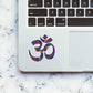 OM Sticker waterproof vinyl decal for laptop, bike, car & bottle