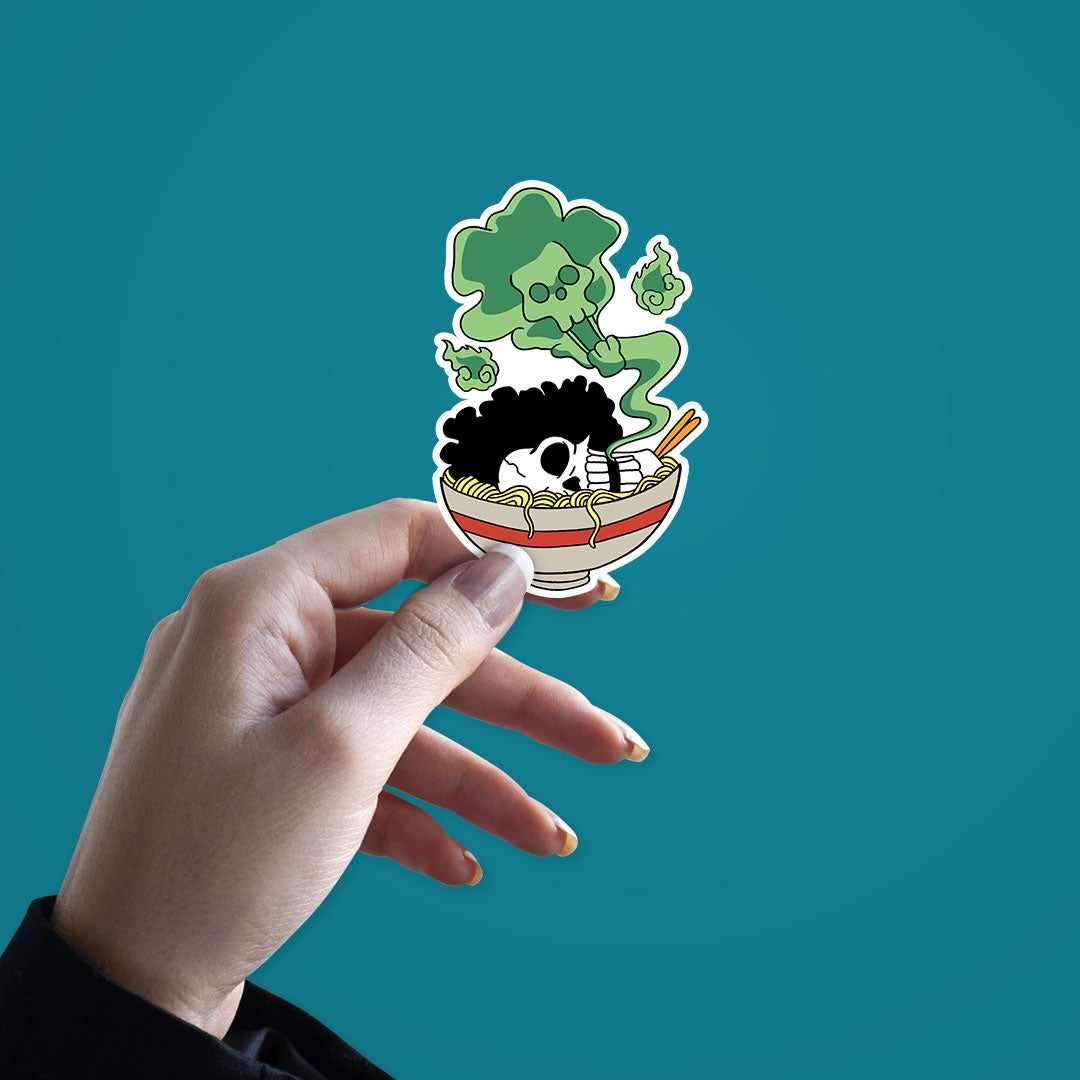 One piece 1 Sticker waterproof vinyl decal for laptop, bike, car & bottle