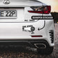 One Speed Bumper Sticker waterproof vinyl decal for laptop, bike, car & bottle