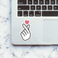 Oppa Saranghae Sticker waterproof vinyl decal for laptop, bike, car & bottle