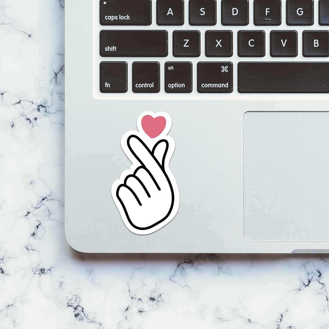 Oppa Saranghae Sticker waterproof vinyl decal for laptop, bike, car & bottle