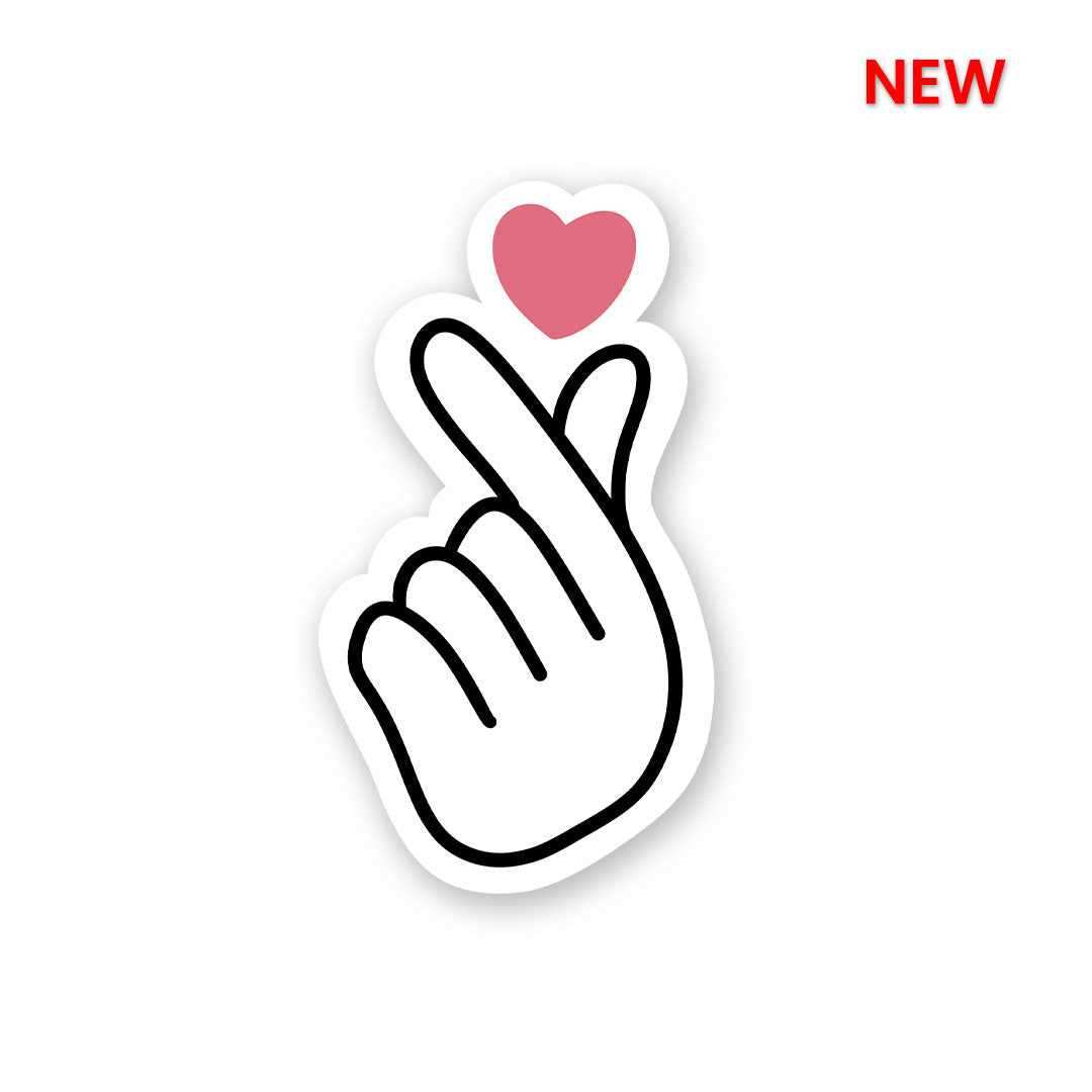 Oppa Saranghae Sticker waterproof vinyl decal for laptop, bike, car & bottle