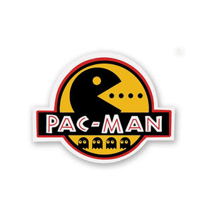 PAC - MAN Sticker waterproof vinyl decal for laptop, bike, car & bottle