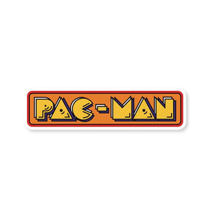PAC - MAN Sticker waterproof vinyl decal for laptop, bike, car & bottle