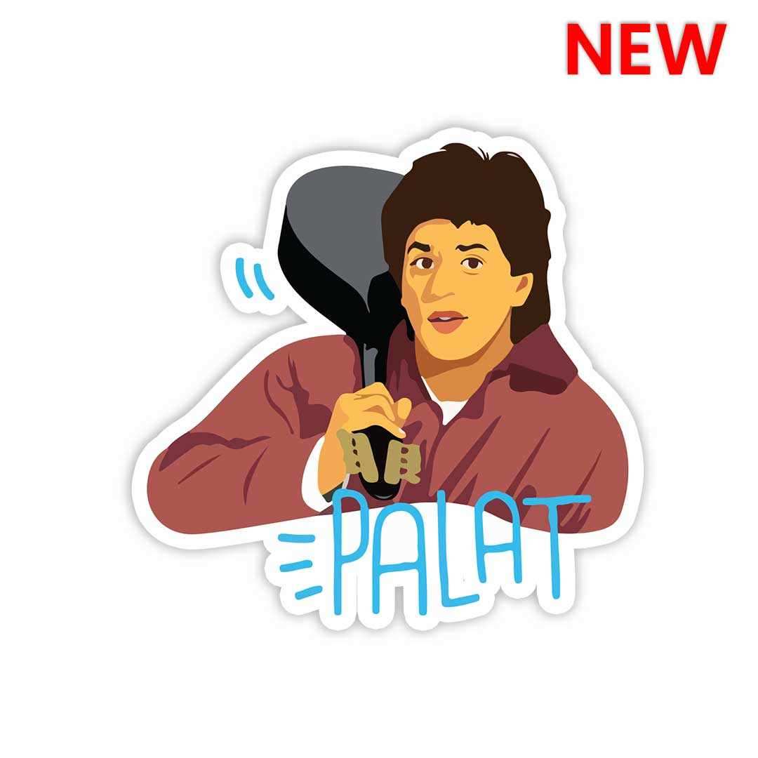 PALAT Sticker waterproof vinyl decal for laptop, bike, car & bottle