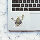 Peek a boo Sticker waterproof vinyl decal for laptop, bike, car & bottle