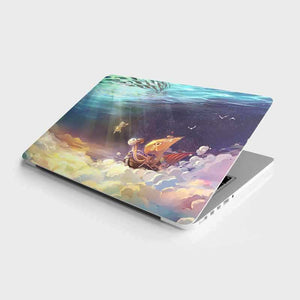 Pirate Ship Laptop Skin waterproof vinyl decal for laptop, bike, car & bottle