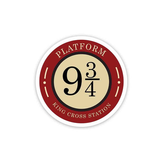 Platform Nine and Three - Quarters Sticker - STICK IT UP