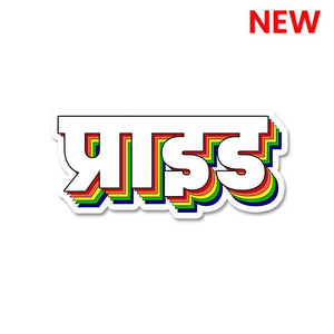 Pride Sticker waterproof vinyl decal for laptop, bike, car & bottle