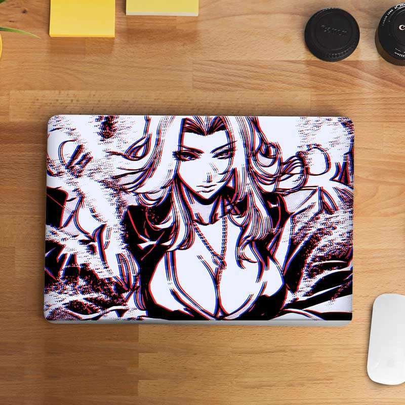 Provocative Girl Laptop Skin waterproof vinyl decal for laptop, bike, car & bottle