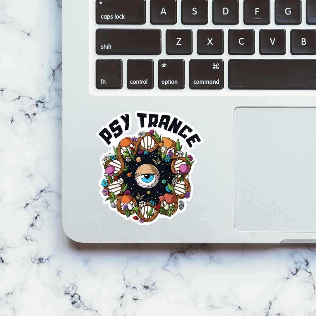 PSY TRANCE sticker - STICK IT UP