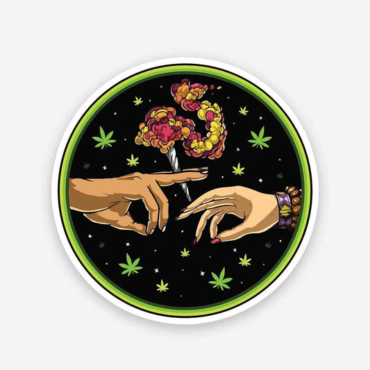 Puff Puff Pass sticker - STICK IT UP