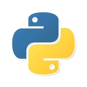 Python Sticker waterproof vinyl decal for laptop, bike, car & bottle
