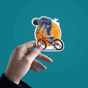 Ride 'Em Up ! Sticker waterproof vinyl decal for laptop, bike, car & bottle