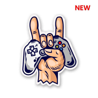 Rock On : Gamer Sticker - Stickers | STICK IT UP