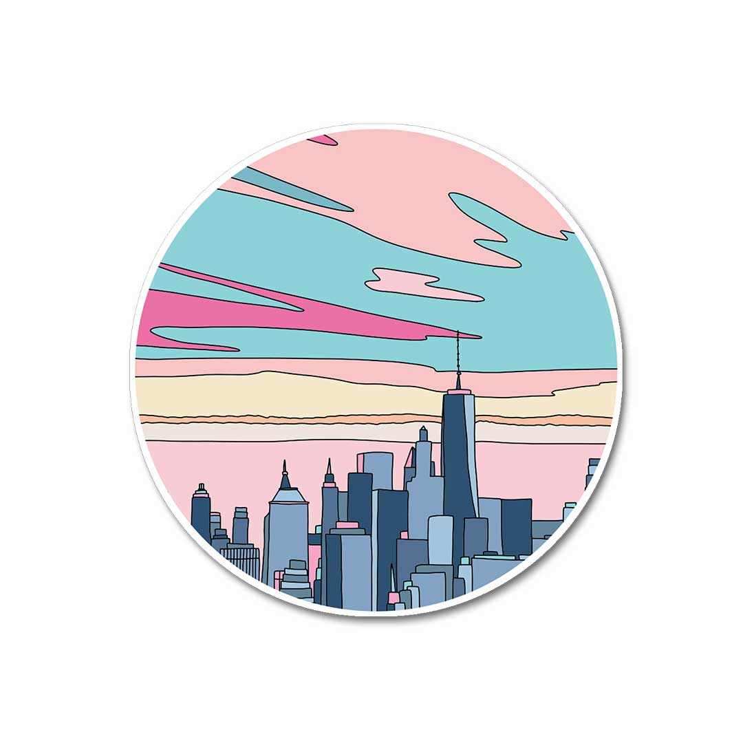 San Francisco Sticker waterproof vinyl decal for laptop, bike, car & bottle