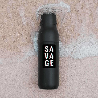 Savage Sticker waterproof vinyl decal for laptop, bike, car & bottle