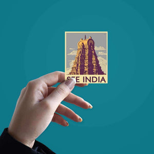 See India sticker waterproof vinyl decal for laptop, bike, car & bottle