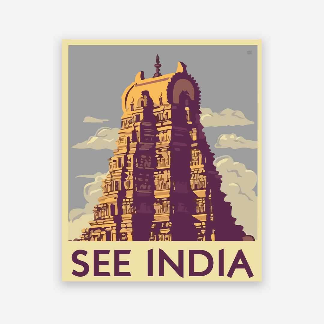 See India sticker waterproof vinyl decal for laptop, bike, car & bottle