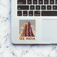 See India sticker waterproof vinyl decal for laptop, bike, car & bottle
