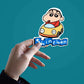 Mr.chan Sticker waterproof vinyl decal for laptop, bike, car & bottle