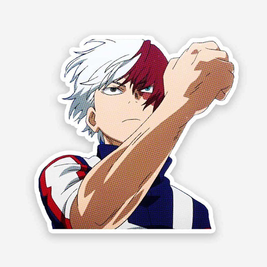 Shoto Todoroki sticker - STICK IT UP