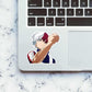 Shoto Todoroki sticker waterproof vinyl decal for laptop, bike, car & bottle