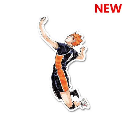 Shoyo Hinata Haikyuu Sticker waterproof vinyl decal for laptop, bike, car & bottle