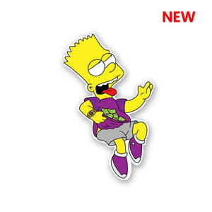 Simpsons Sticker waterproof vinyl decal for laptop, bike, car & bottle