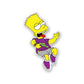 Simpsons Sticker waterproof vinyl decal for laptop, bike, car & bottle