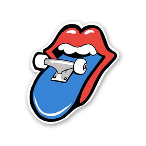 Skate Lips Sticker waterproof vinyl decal for laptop, bike, car & bottle