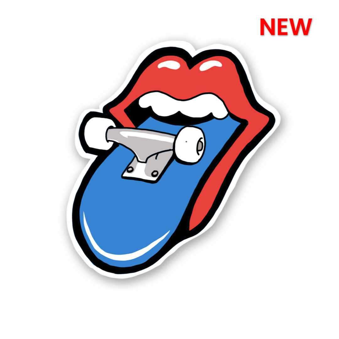 Skate Lips Sticker - STICK IT UP
