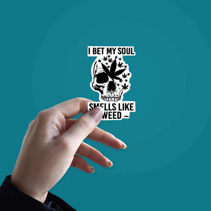 Smells Like Weed Sticker - STICK IT UP