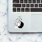 Smoking Sticker waterproof vinyl decal for laptop, bike, car & bottle
